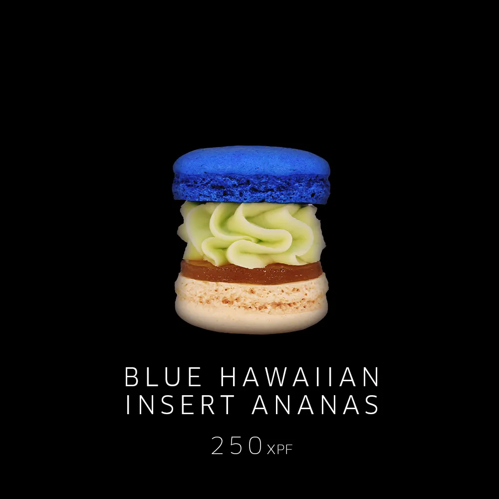 Blue hawaiian insert ananas